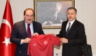 Türkiye Futbol Federasyonu Heyetinden Vali Yerlikaya’ya Ziyaret