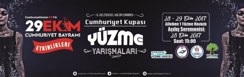 6.Geleneksel Kulüplerarası Cumhuriyet Kupası Yüzme Yarışları