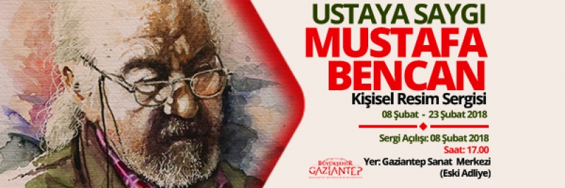 Mustafa Bencan kişisel resim sergisi 