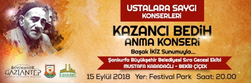 Kazancı Bedih Anma Konseri 