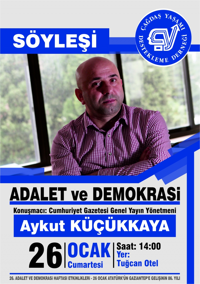 ÇYDD GAZİANTEP AYKUT KÜÇÜKKAYA SÖYLEŞİSİ