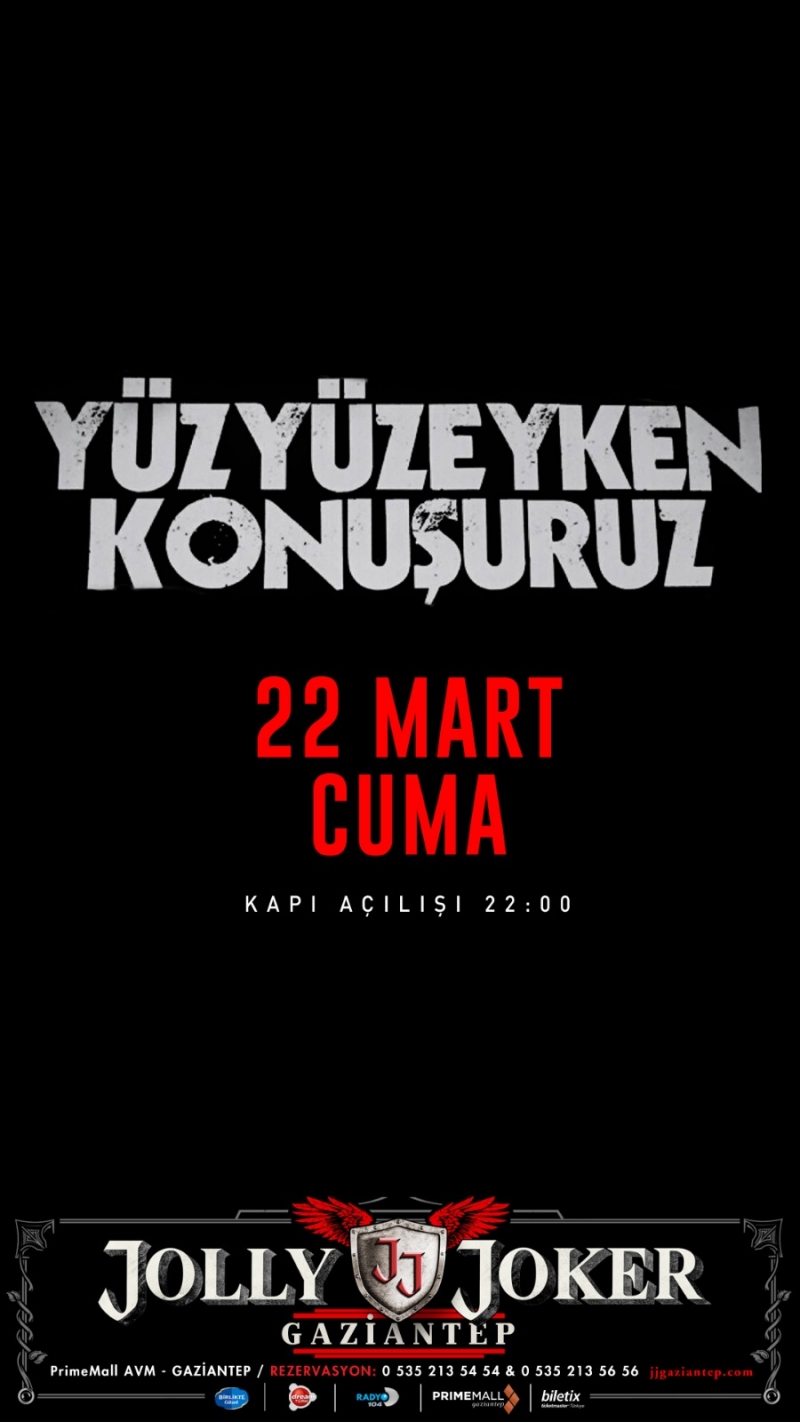 YÜZYÜZEYKEN KONUŞURUZ