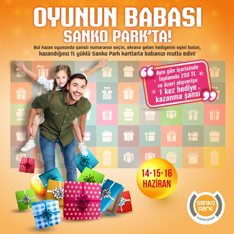 Oyunun “babası” Sanko Park’ta