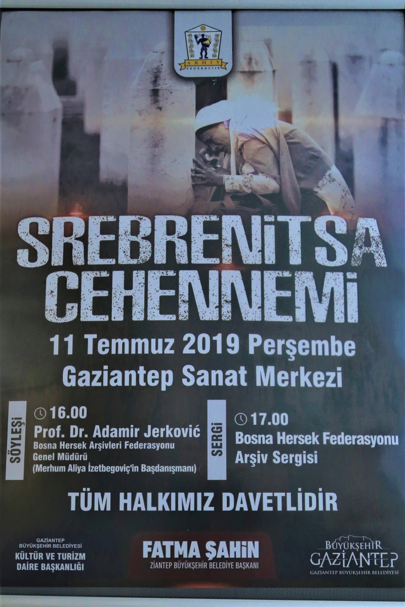 Srebrenitsa Cehennemi fotoğraf sergisi