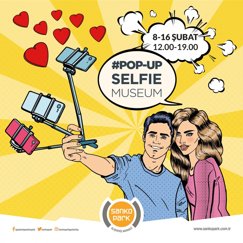 POP-UP SELFIE MUSEUM Eğlencesi Sanko Park’ta