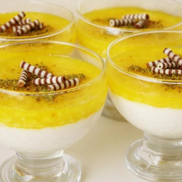 Zerdeli Sütlaç (Astarlı Sütlaç)