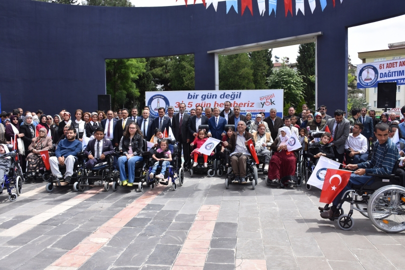 Şahinbey’den Engelli Vatandaşlara Akülü Ve Manuel Tekerlekli Sandalye