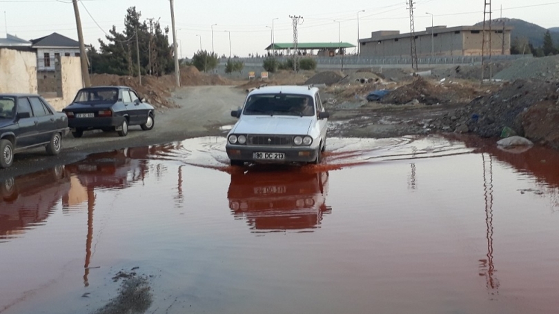 İslahiye’yi biber suyu bastı