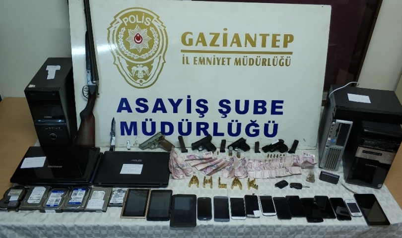 Gaziantep’te fuhuş operasyonunda 43 gözaltı