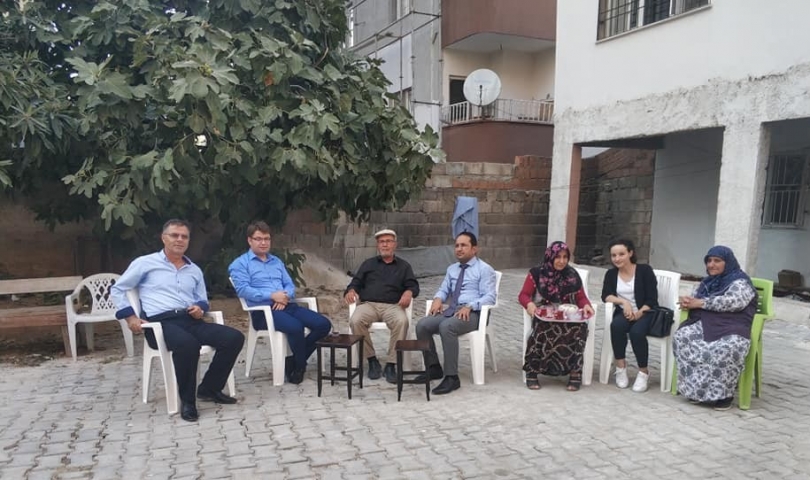 Nurdağı Kaymakamı’ndan Şehit Polis Memuru Emin Güler’in Ailesine ziyaret