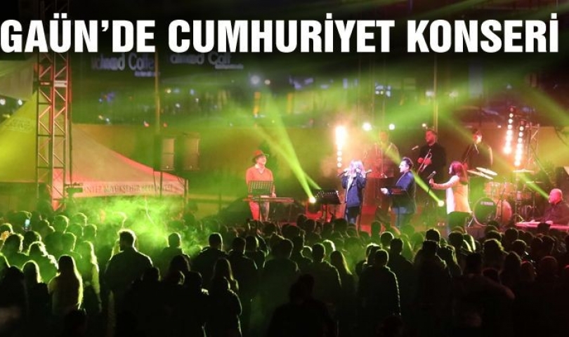 GAÜN’de Cumhuriyet Konseri