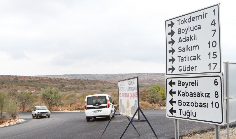 30 Köyün Kullandığı Bilek Kamışlı Yolu Yenilendi