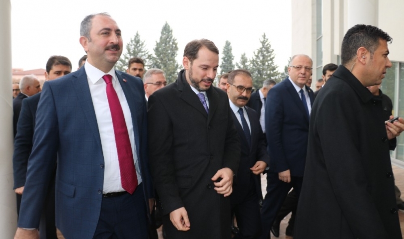 Bakan Albayrak ve Bakan Gül GAÜN’de