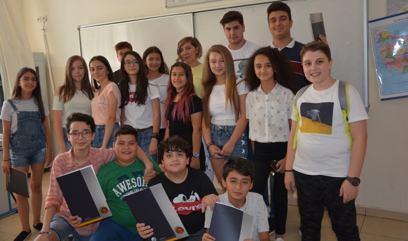 Gaziantep Kolej Vakfı’nda karne coşkusu