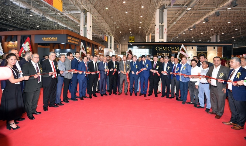 Gaziantep 15. Ortadoğu Altın, Mücevher ve Gümüş Fuarı açıldı