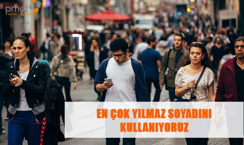 Türkiye'de en çok kullanılan soyadı "YILMAZ" İşte ilk 10