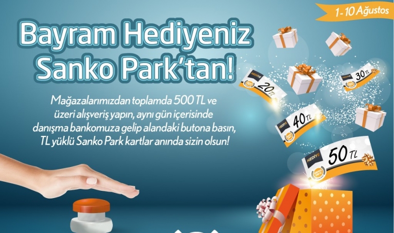 Sanko Park’ta bayram şenliği