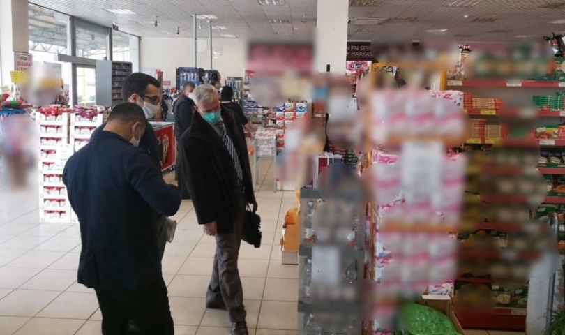 Gaziantep’te iş yeri ve market denetimleri sürüyor