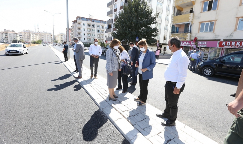 Fatma Şahin, mahalle ziyaretlerine devam ediyor