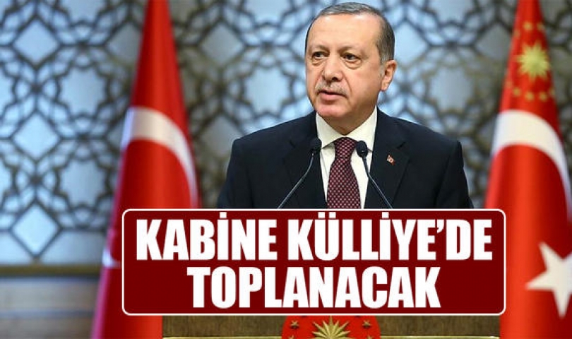 Bakanlar Kurulu, Cumhurbaşkanlığı Külliyesi'nde toplanacak