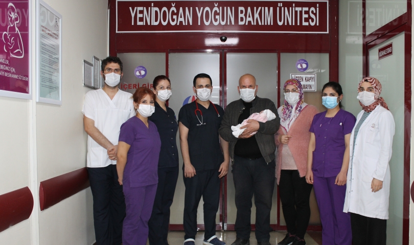 Mucize Bebek Belinay GAÜN Hastanesi’nde Hayat Buldu
