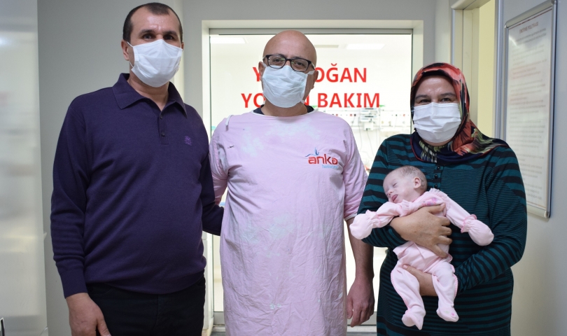 790 gram doğdu, ANKA’da hayat buldu