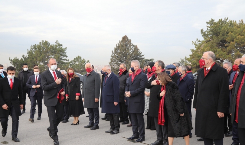 Başkan Şahin’in 100. Yıl etkinliklerinde ilk durağı Anıtkabir oldu