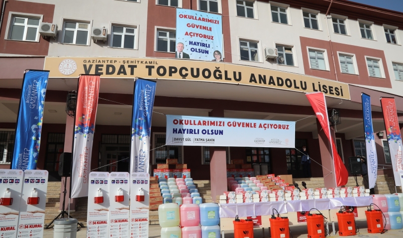 Gaziantep’teki okullar açılışa hazır