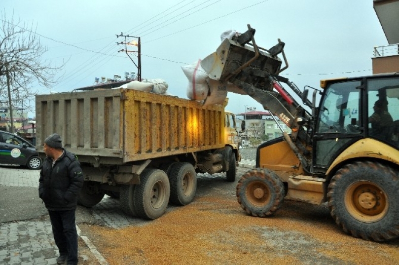 40 ton atık madde ele geçirildi