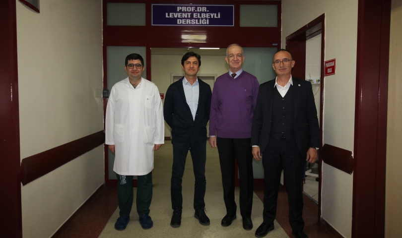 GAÜN Hastanesi’ne “Prof. Dr. Levent Elbeyli Dersliği” Açıldı