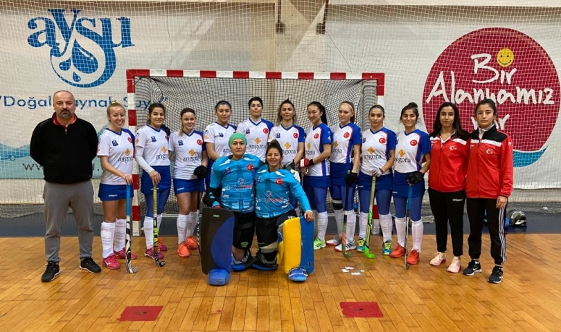 Polisgücü’nün Sultanları Eurohockey Indoor Club Trophy sahnesinde