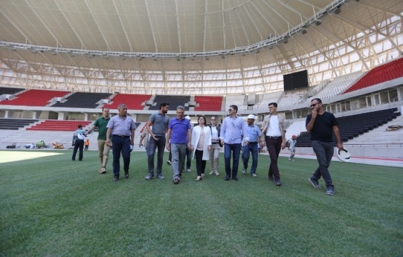 Stadyum inşasına TOKİ'den destek