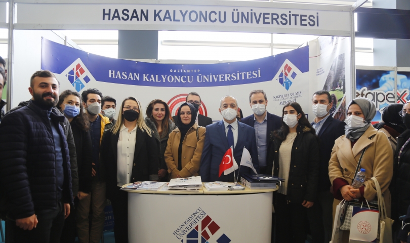 İpekyolu Kariyer Fuarı'nda Hasan Kalyoncu Üniversitesi rüzgarı!