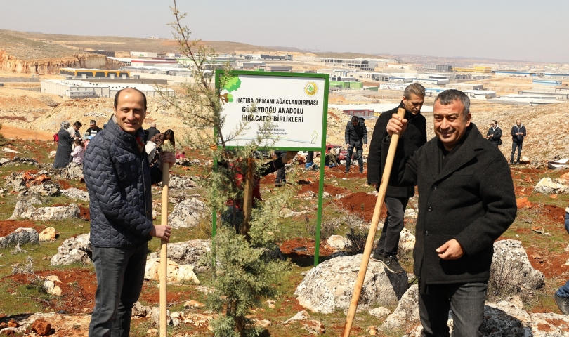 GAİB, Gaziantep’e Hatıra Ormanı armağan etti