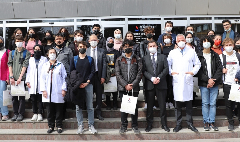 TOBB Fen lisesi öğrencileri SANKO Üniversitesi’ne konuk oldu