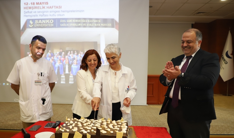 SANKO Üniversitesi Hastanesi’nde Hemşirelik Haftası kutlandı