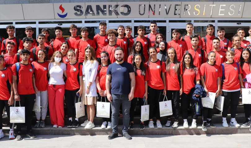 Adil Sani Konukoğlu Spor Lisesi öğrencileri SANKO’da