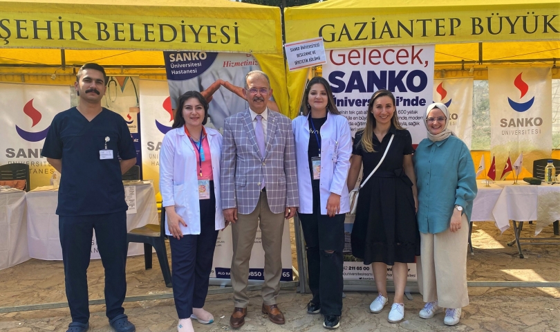 SANKO Üniversitesi “Sağlıklı Yaşam Festivali”nde