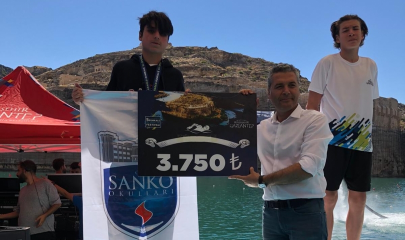 SANKO Okulları Rumkale Su Sporları Festivalinde beş derece elde etti