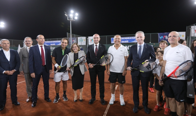 "Uluslararası Gaziantep Cup Tenis Turnuvası" başladı