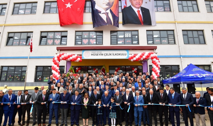 Önceki Dönem Milli eğitim Bakanı Hüseyin Çelik’in adının verildiği  İlkokul törenle açıldı