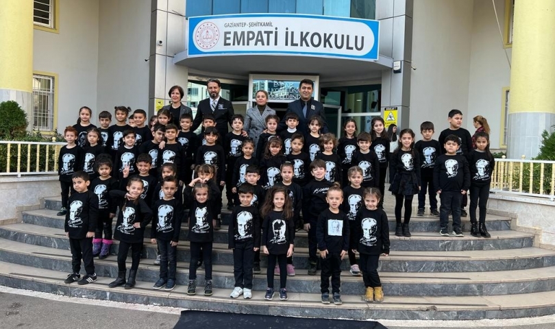 Atatürk’e Empati İlkokulu'nda hüzünlü anma