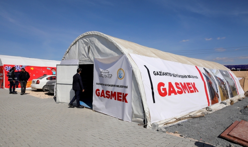 Nurdağı’ndaki konteyner kente aileler yerleştiriliyor