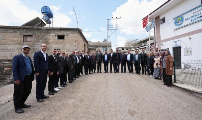 Başkan Fadıloğlu ile Özkeçeci, kırsal mahalleleri ziyaret ettiler