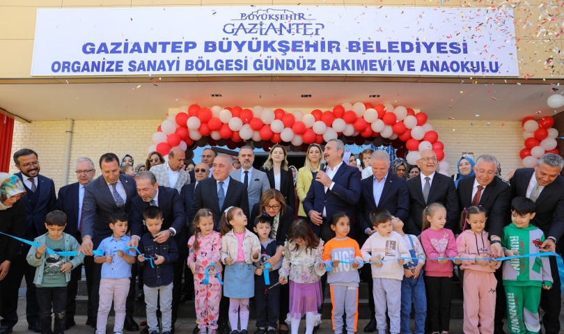 Organize Sanayi Bölgesi Gündüz Bakım Evi ve Anaokulu açıldı