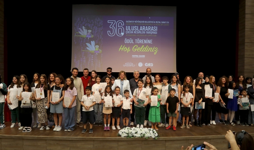 36. Uluslararası Çocuk Resimleri yarışmasının ödülleri sahiplerini buldu