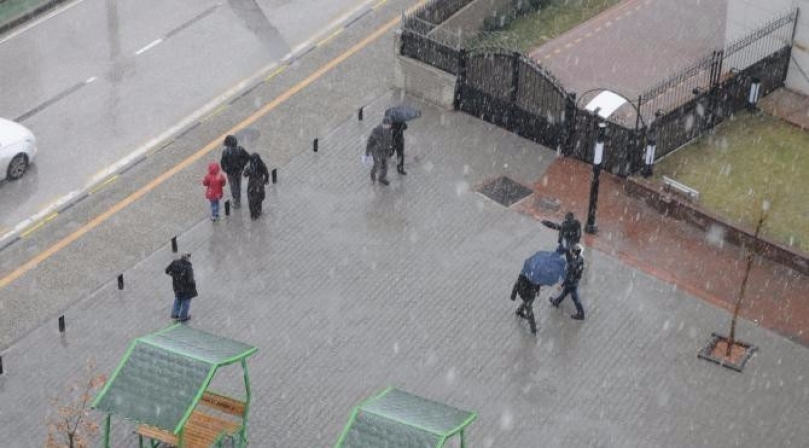 Gaziantep'e kar geri döndü