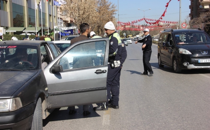 Gaziantep’te trafik uygulaması