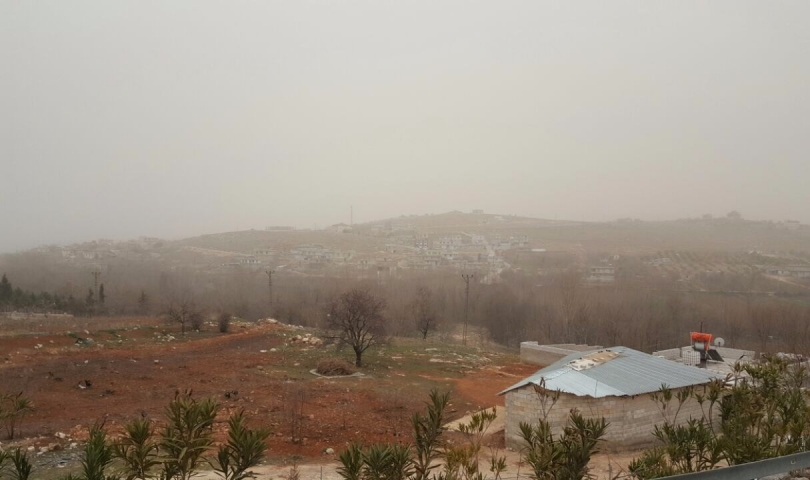 Gaziantep'te kum fırtınası