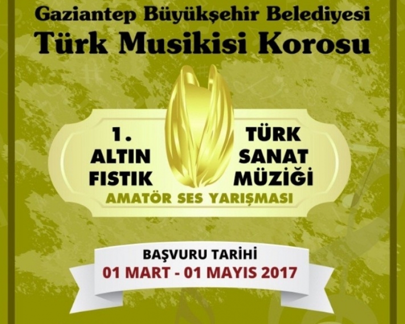 Altın Fıstık Ses Yarışması düzenleniyor